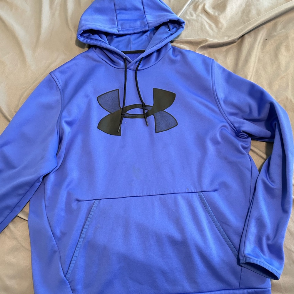 Under Armour Hoodie in electric blue